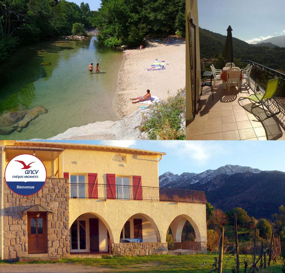 95M2 Au Calme A 25Mn Ajaccio, Plages, Linge Inclus Parking Ok Ucciani Экстерьер фото